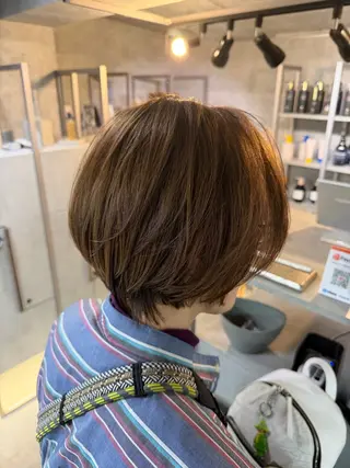 ショート カラー You/透明感カラー レイヤーカット/ボブのヘアスタイル