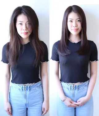 ロング 松本 俊樹のヘアスタイル