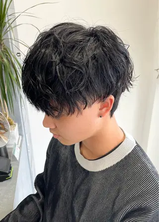 ショート メンズ 🖱️ナチュラルヘア 鍋谷美帆🖱️のヘアスタイル