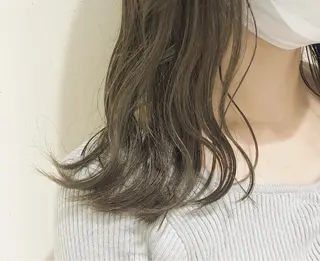 ミディアム カラー パーマ ヘアアレンジ 【ツヤ髪美容師】 ツダケイスケのヘアスタイル