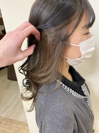 カラー SALOWIN栄 高須大貴のヘアスタイル