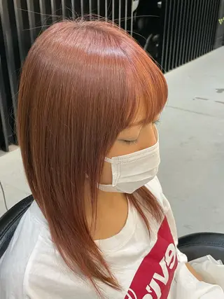 ミディアム カラー 町田エリアＮｏ．１/ パーマ特化/太田京希のヘアスタイル