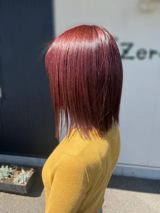 カラー 久留生 隼斗のヘアスタイル