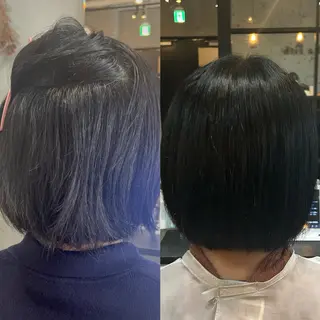 ショート かじももな｜女性限定 パーマモデル募集！のヘアスタイル