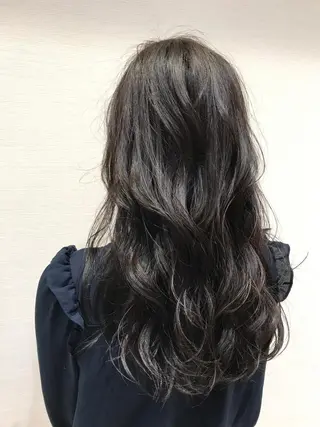 ロング カラー 【メンズ縮毛矯正】 田中秀斗のヘアスタイル