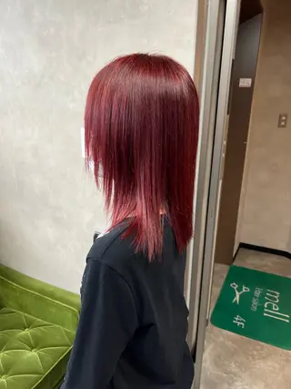 ミディアム カラー 水野 亨祐のヘアスタイル