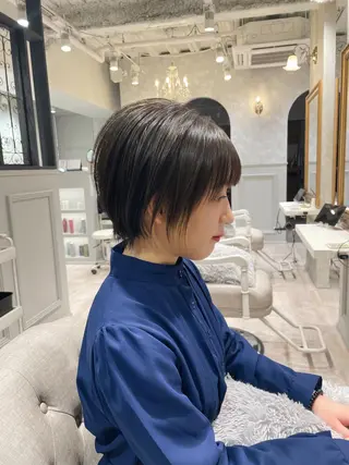 ショート 小野 明日香のヘアスタイル