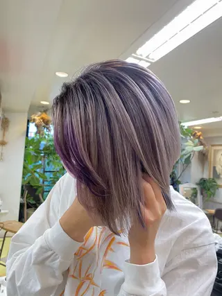 ショート カラー Moca 〰️のヘアスタイル