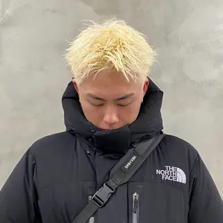 カラー メンズ 渋谷 メンズショート 佐伯 将のヘアスタイル