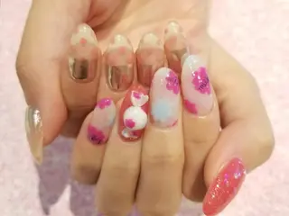 ネイル gotoday新宿店所属・鈴木 ゆいのネイルデザイン