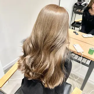 ロング カラー 髪質改善/韓国ヘア 顔まわり特化yutoのヘアスタイル