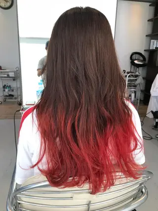 ロング カラー 逗子葉山 ナオイカイラのヘアスタイル