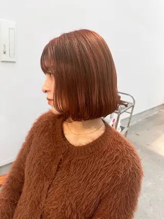 ミディアム 南 星来のヘアスタイル