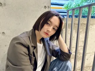 ミディアム 森本 倭のヘアスタイル