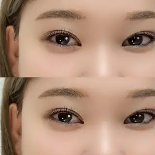 マツエク・マツパ 上村ひかる🫧束感 パリエク/マツパのマツエク・マツパデザイン