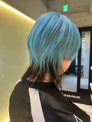 ショート カラー メンズ にった みずきのヘアスタイル