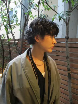 ショート パーマ sakoda shunkiのヘアスタイル