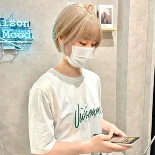 ショート 河原 亮のヘアスタイル