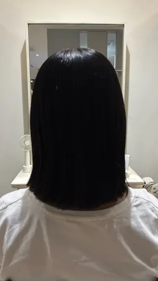 ミディアム 似合わせ 顔周りYUUGAのヘアスタイル