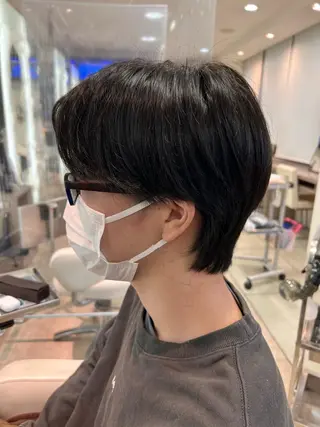 ミディアム メンズ 柳澤 和也のヘアスタイル