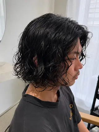 パーマ メンズ 城崎如哉/ /メンズスタイルのヘアスタイル