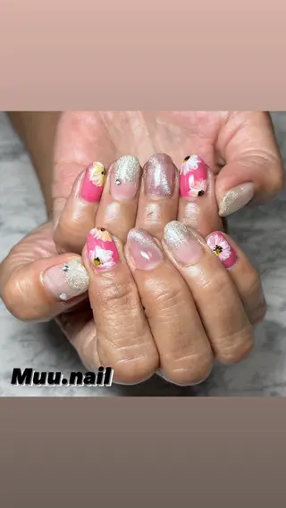 ネイル Muu.nail 🉑早朝深夜🉑のネイルデザイン