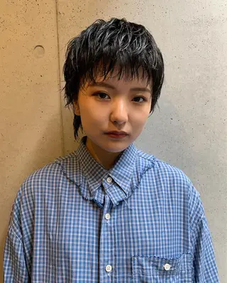 ショート 似合わせウルフ/ レイヤー/山本祐輔のヘアスタイル