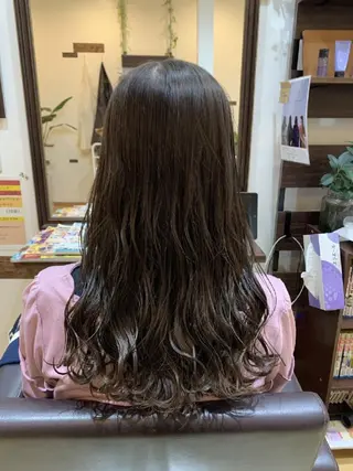 ロング カラー サトウ シューイチのヘアスタイル