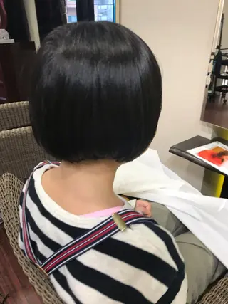 キッズ ママ美容師 ＊ヒマワリのヘアスタイル