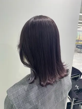 ショート カラー パーマ ヘアアレンジ ネイル マツエク・マツパ 韓国風ベージュ🤎 赤みなし🌿横浜🤎のヘアスタイル