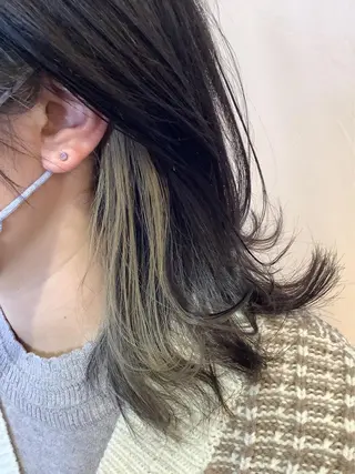 カラー 稲田 全将のヘアスタイル