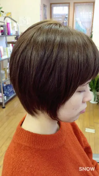ショート 加藤 千秋のヘアスタイル