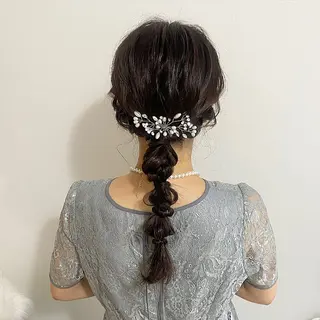 ロング risa/恵比寿/ ヘアセットのヘアスタイル