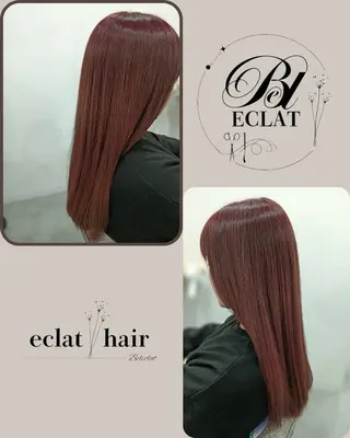ロング カラー eclat hairのヘアスタイル