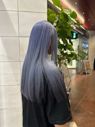 セミロング カラー ハイトーン/ブリーチ カラー/SHOGOのヘアスタイル