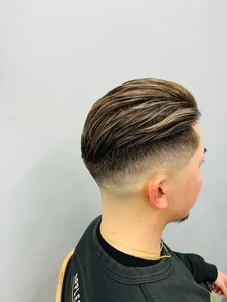 ショート メンズ 池袋メンズパーマ フェード純平のヘアスタイル