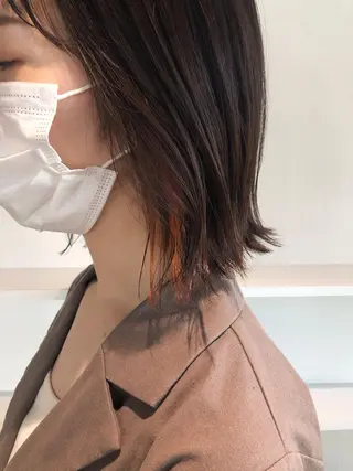 ミディアム 宮久 真子のヘアスタイル