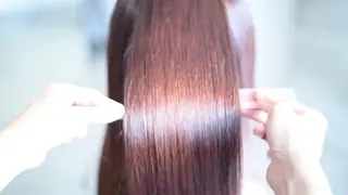 ロング 加藤 拓麻のヘアスタイル