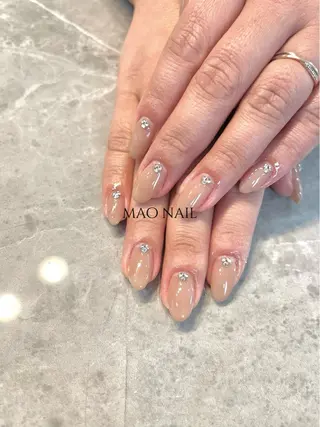セミロング &MERCI nail maoのネイルデザイン