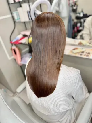 セミロング カラー 今井 勝也のヘアスタイル