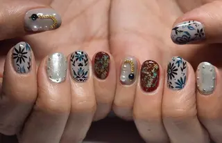 ネイル nail salon en familleのネイルデザイン