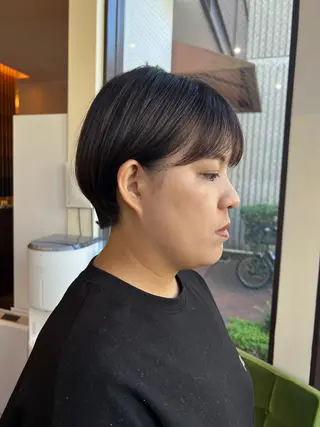 ショート 中村遥香 ☺︎ママ美容師のヘアスタイル