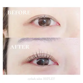 マツエク・マツパ REFLET ルフレのマツエク・マツパデザイン