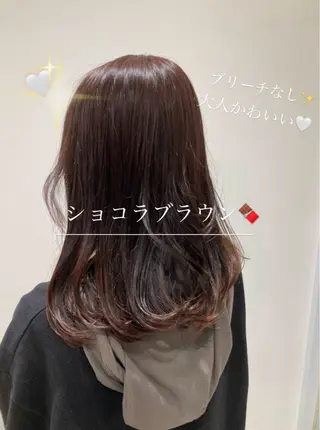 ミディアム 玉村 愛李 【ash 津田沼店】のヘアスタイル