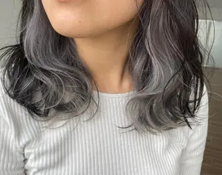 ミディアム 平野 朋未のヘアスタイル