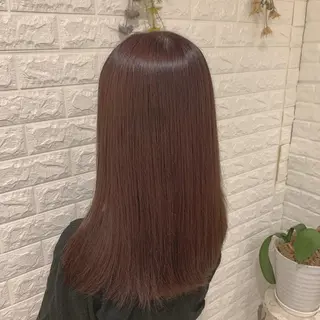 ロング ⟡.·韓国ヘア*.゚ 室岡 咲希のヘアスタイル