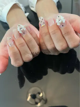 セミロング &MERCI nail maoのネイルデザイン