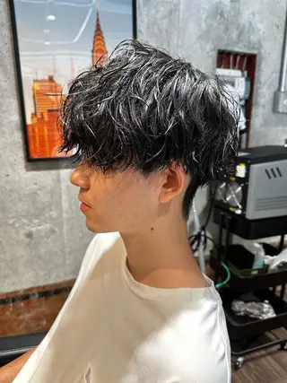 ショート パーマ メンズ 🔥メンズ達人_ 佐藤英彦🔥のヘアスタイル