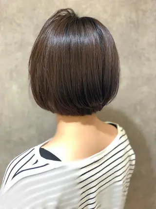 ショート ショート／透明感 カラー加治竜汰💡のヘアスタイル