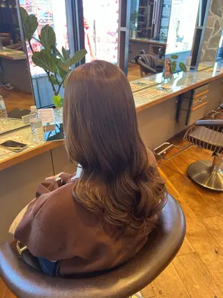 ロング 梅田/カラーモデル/ midukiのヘアスタイル